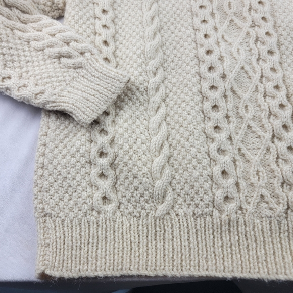 The Scotch House Vintage Scottish wool pullover sweater made in Scotland - Picture 4 of 5